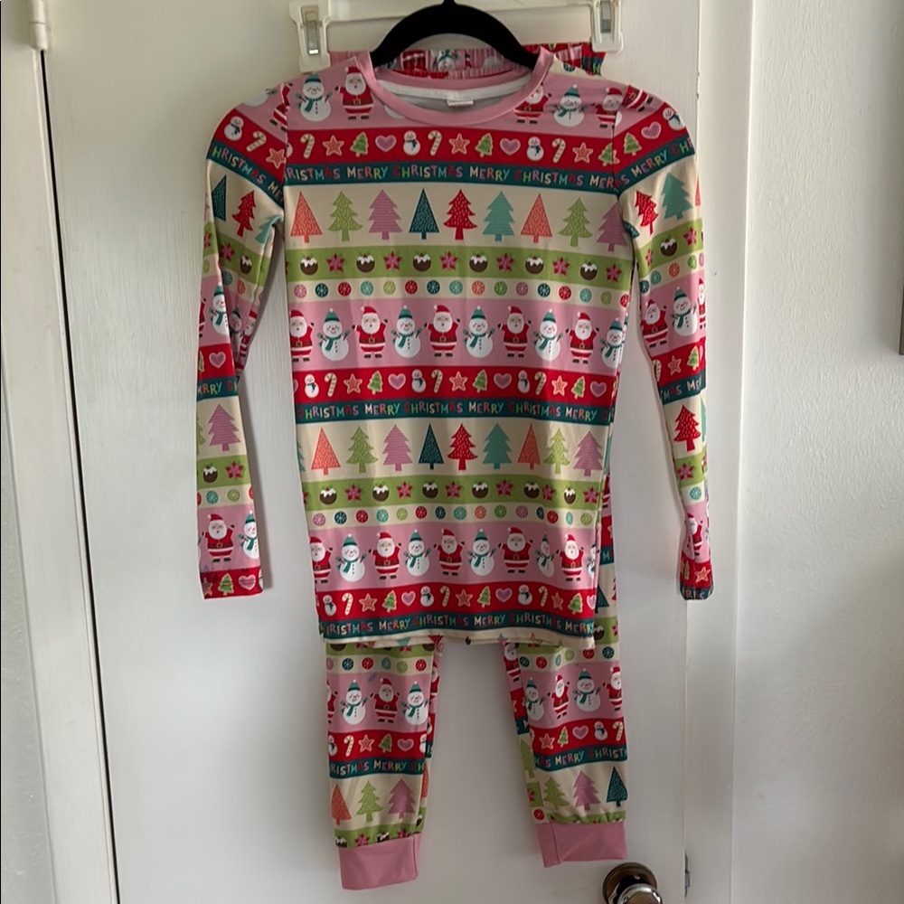 2 Holiday Theme Kids Pajama Sets